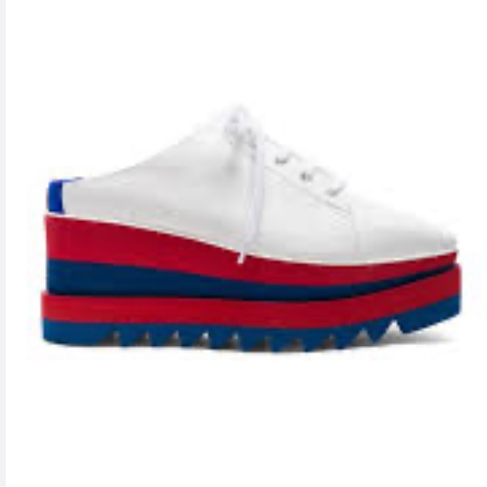 COPY - Stella McCartney
Eco alter nappa upper with bio-degradable sole
White, R…